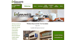 Desktop Screenshot of leeuwin.nl